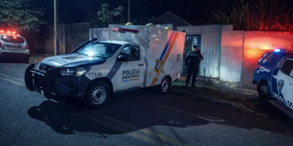 O local foi isolado para a realização de perícia pela Polícia Científica