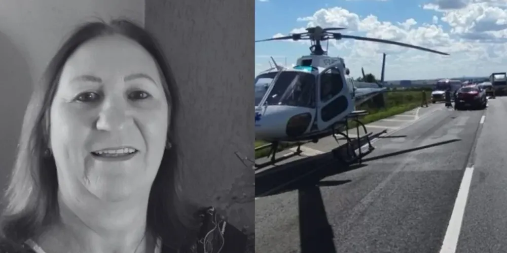 Inez Pipper, empresária de 63 anos, morta em acidente na BR-376, entre Ponta Grossa e Campo Largo