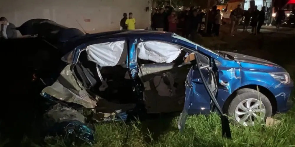 A vítima de 51 anos sofreu traumatismo craniano e está sendo atendida pelo Samu