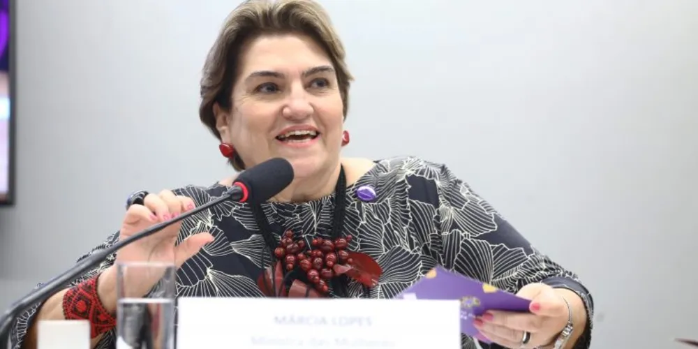 Ministra das Mulheres, Márcia Lopes