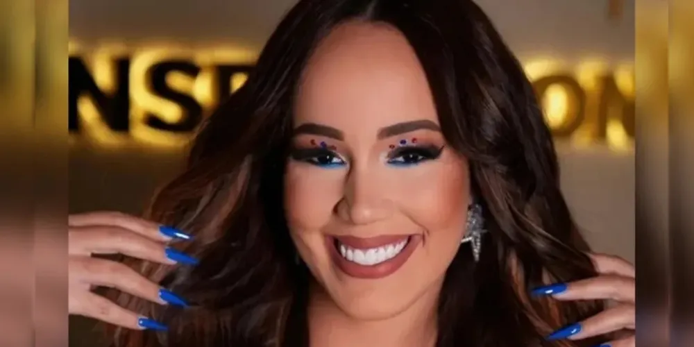 Influenciadora Monniky Fraga.