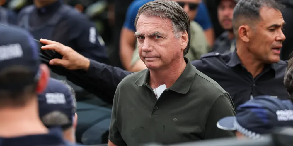 O ex-presidente Jair Bolsonaro (PL)