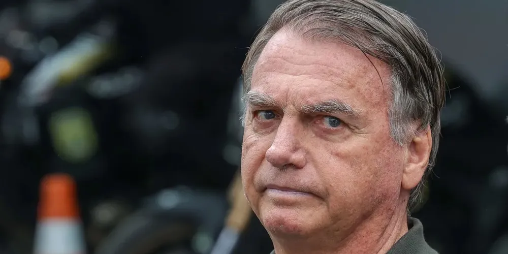 O ex-presidente Jair Bolsonaro