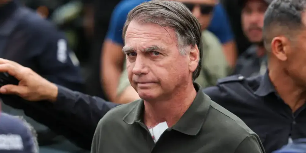 O ex-presidente Jair Bolsonaro (PL)