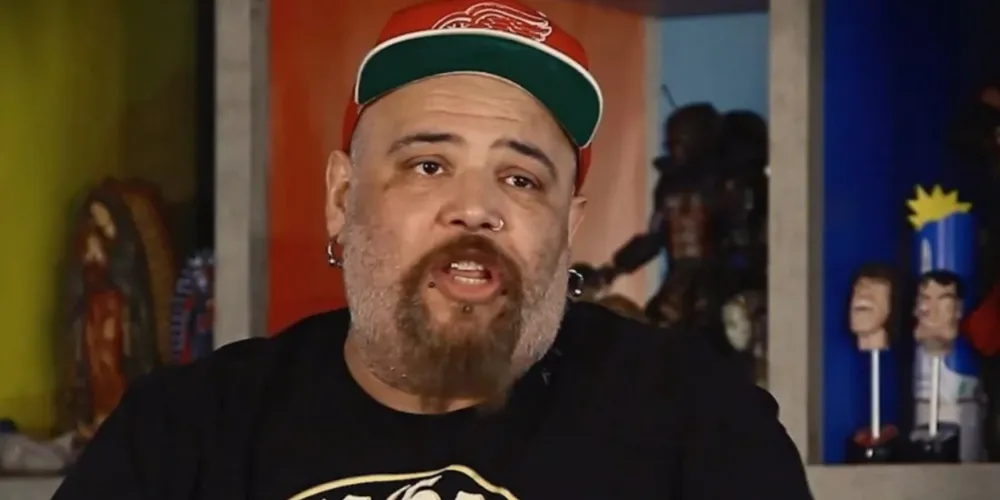 Cantor João Gordo, vocalista do Ratos de Porão