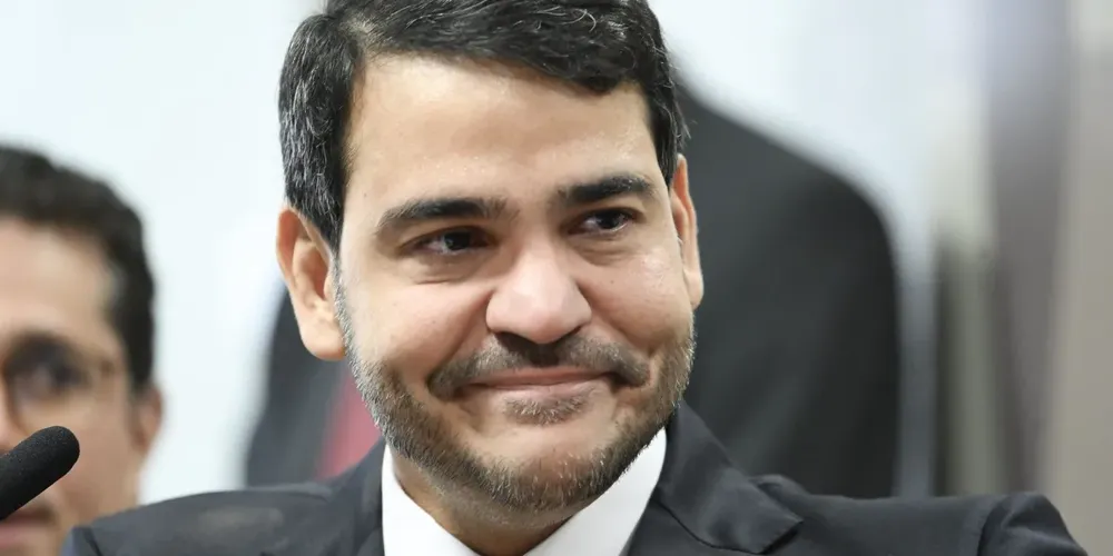 Indicado de Lula ao Supremo, o advogado-geral da União Jorge Messias durante sabatina na CCJ do Senado