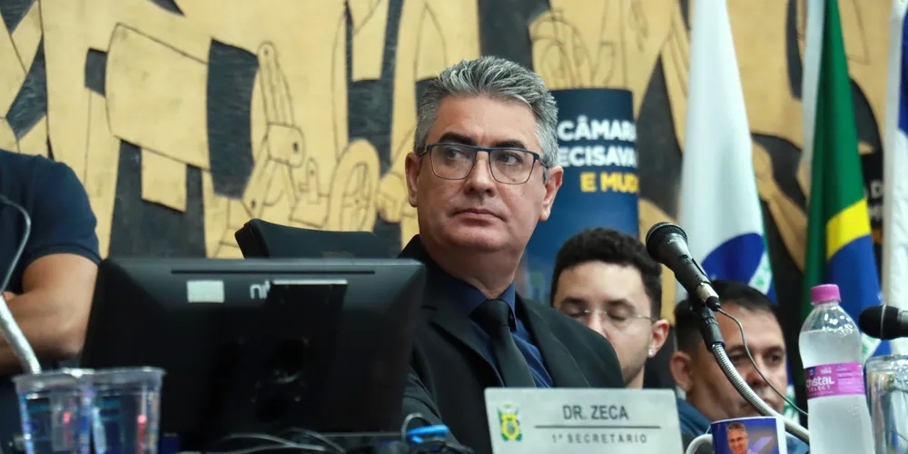 O presidente da Câmara Municipal de Ponta Grossa (CMPG), Julio Küller (PL)