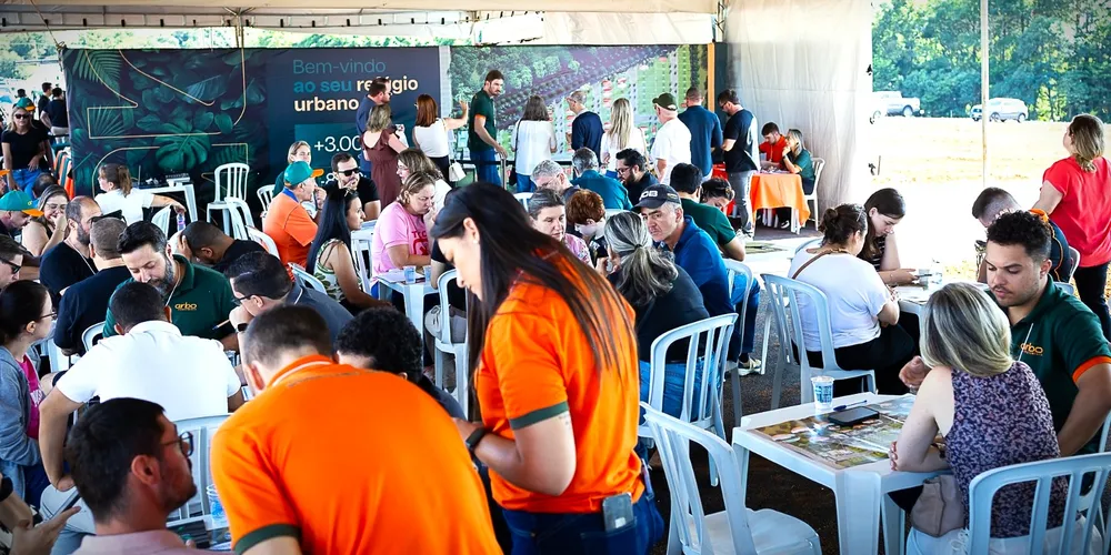 Lançamento do condomínio aconteceu em 14 de março