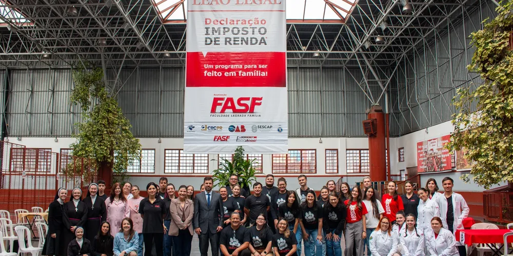 A Faculdade Sagrada Família (FASF) realiza o próximo Leão Legal em Ponta Grossa no dia 09 de maio