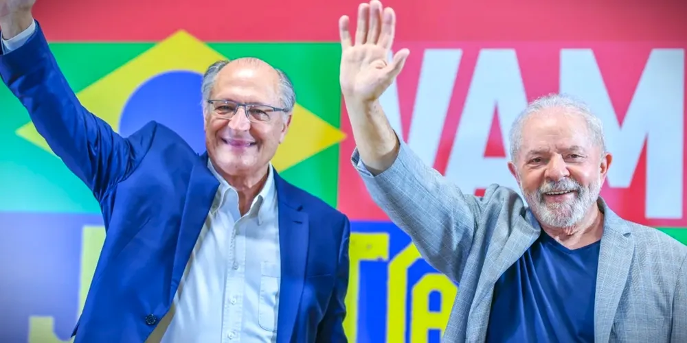 Geraldo Alckmin e Luiz Inácio Lula da Silva