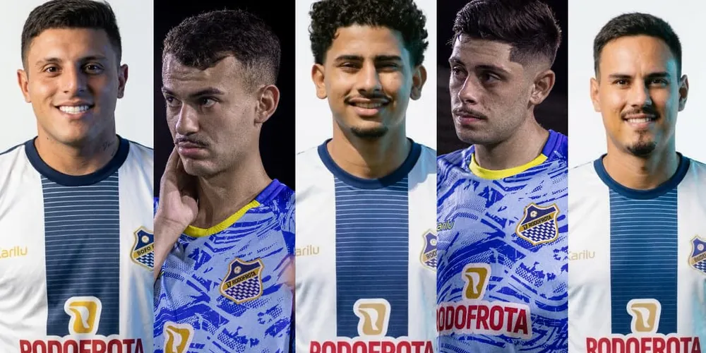 Adenilson Junior (Peixe), Erick Almeida, Jailson Bonfim (Jajá), Patrick Dias e Biel Pereira reforçam a equipe do RodoFut7