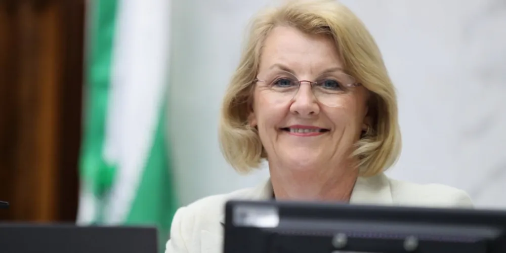 A deputada Secretária Márcia Huçulak (PSD)