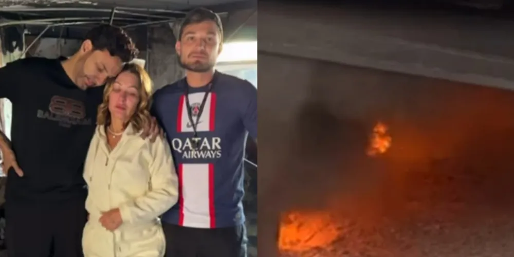 Incêndio aconteceu na manhã deste domingo (12)