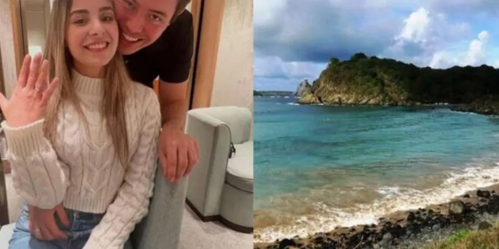 Glenda Moraes e Lucas Henrique