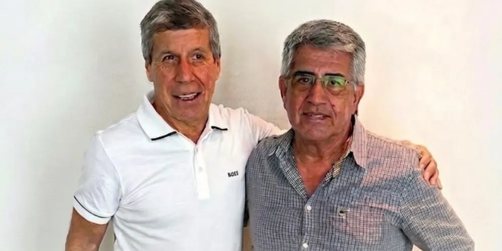 Álvaro Goes e Odinei Nogueira