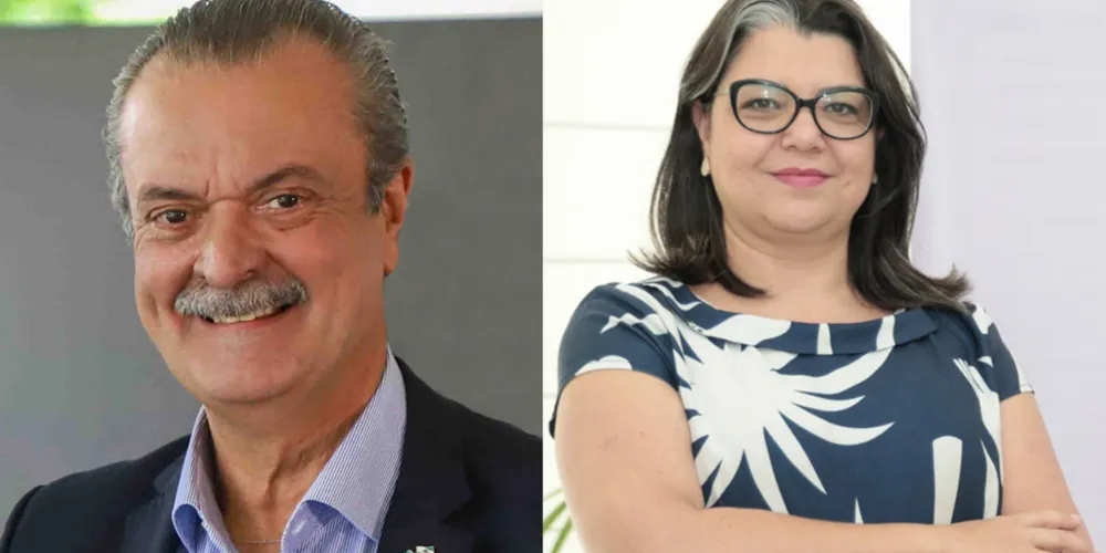 Everton Souza da Secretaria do Desenvolvimento Sustentável e Mariana Neris da Secretaria da Mulher, Pessoa Idosa e Igualdade Racial