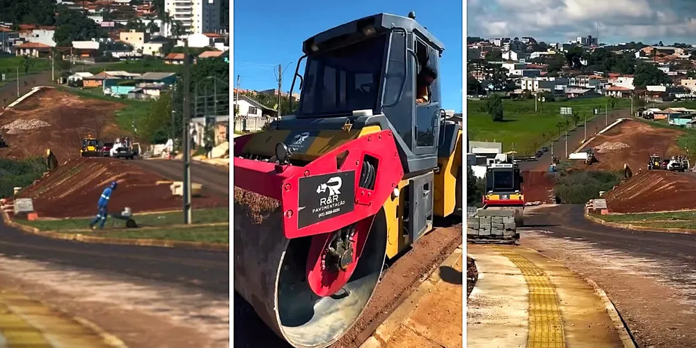 Obras de asfalto começaram nesta quinta-feira (9)