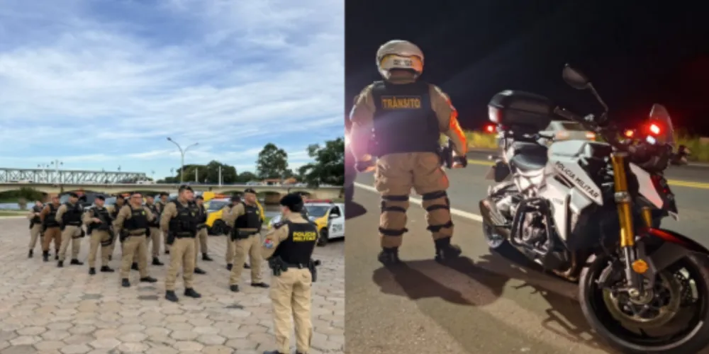 Ação simultânea reforçou o policiamento e abordou 186 pessoas; quatro foram detidas nas duas cidades