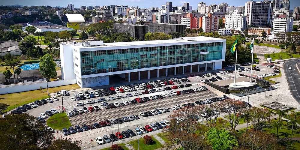 Sede do Palácio Iguaçu, em Curitiba