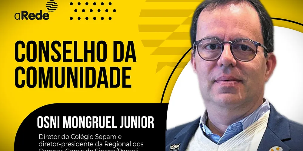 Osni Mongruel Junior é conselheiro de Educação