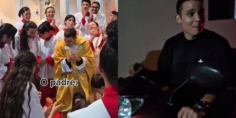 “Padre rolezeiro” é sucesso nas redes sociais e aproxima jovens da igreja