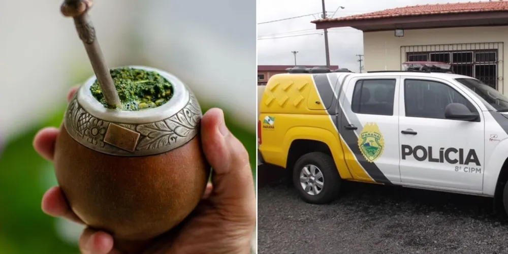 O senhor atingiu o filho com uma cuia de chimarrão para se defender