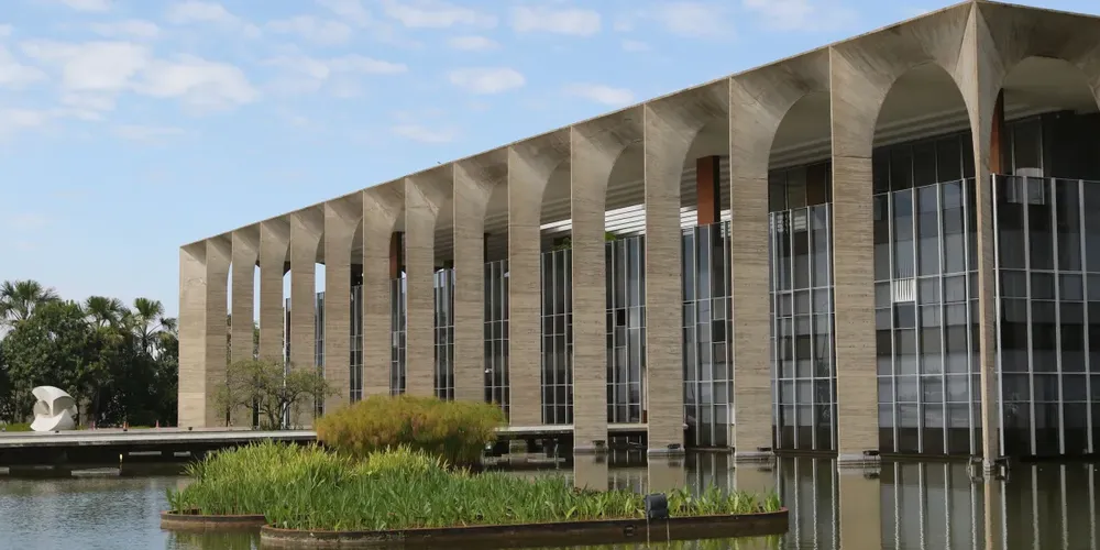 Palácio do Itamaraty, sede do Ministério das Relações Exteriores do Brasil