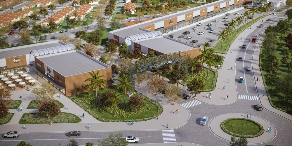 Espaço do Amplo Park.