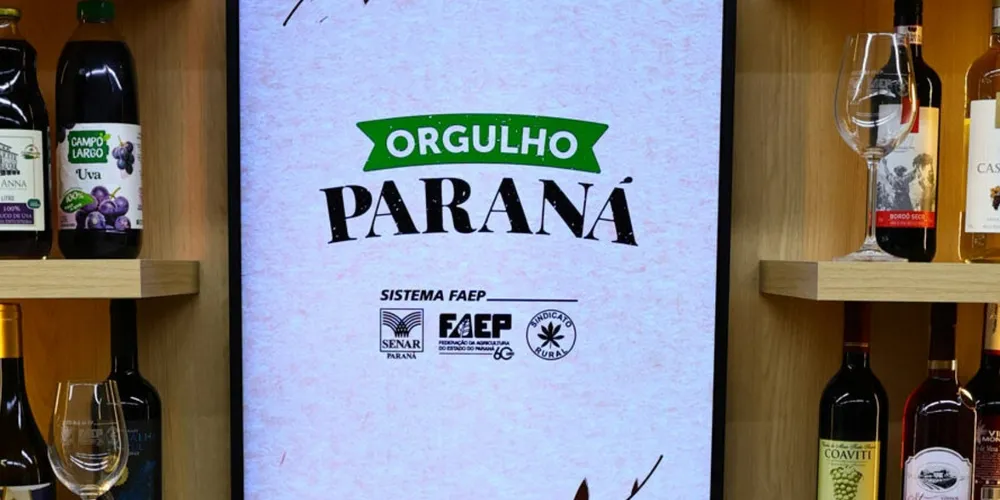 Parreirais em Guarapuava evidenciam o potencial dos vinhos finos de altitude, que utilizam mudas europeias e técnicas de viticultura de precisão