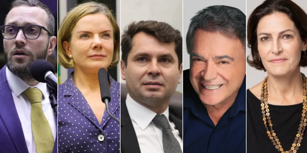 Filipe Barros, Gleisi Hoffmann, Alexandre Curi, Alvaro Dias e Cristina Graeml foram citados