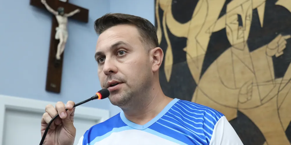 O secretário municipal de Esportes de Ponta Grossa, Paulo Malaquias