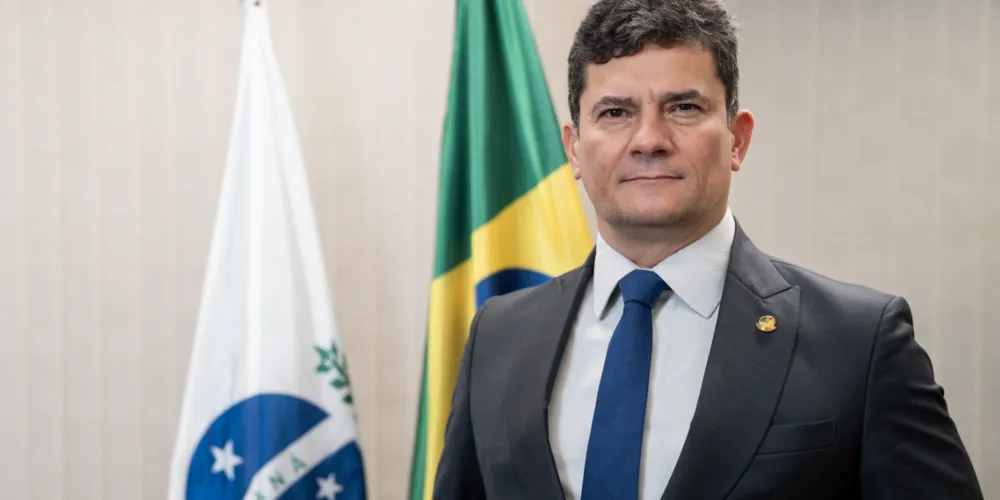 O senador e pré-candidato a governador do Paraná, Sergio Moro (União Brasil)