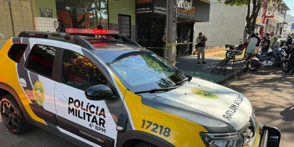 Barbeiro e cliente morreram na hora