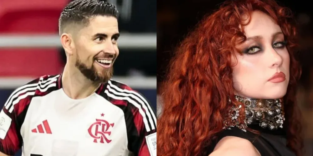 Jogador Jorginho e cantora Chappell Roan