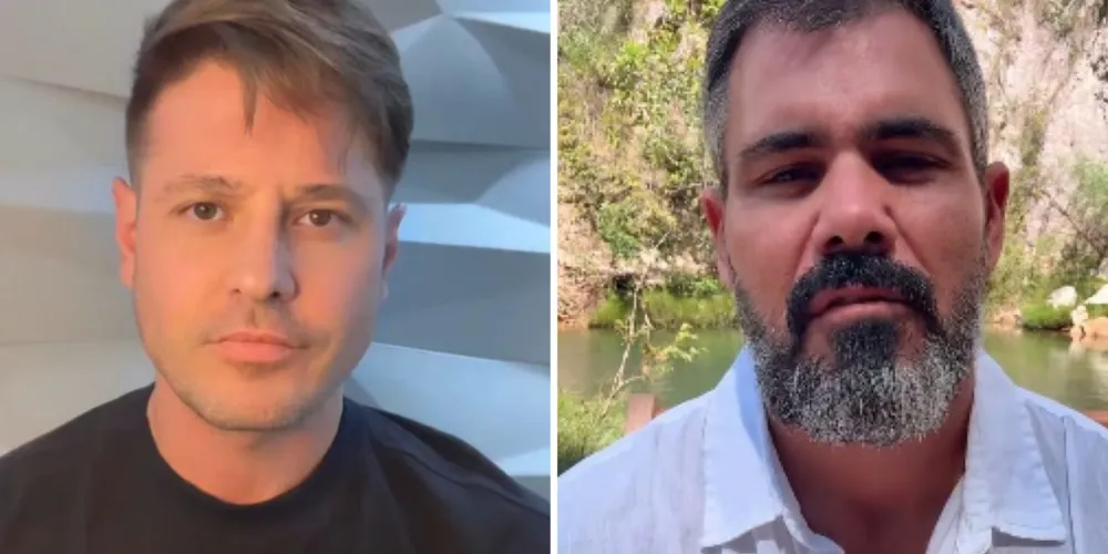 Os atores Dado Dolabella e Juliano Cazarré