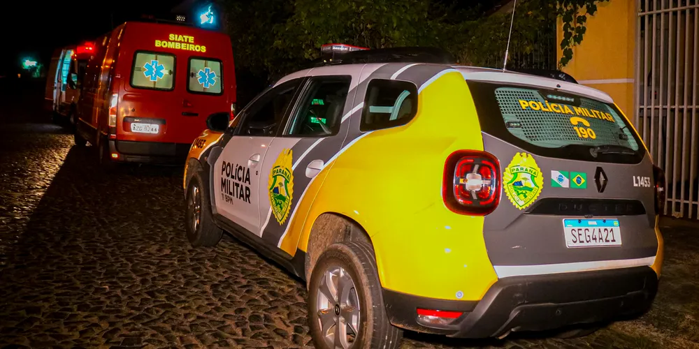 A vítima foi socorrida e encaminhada a um hospital do município