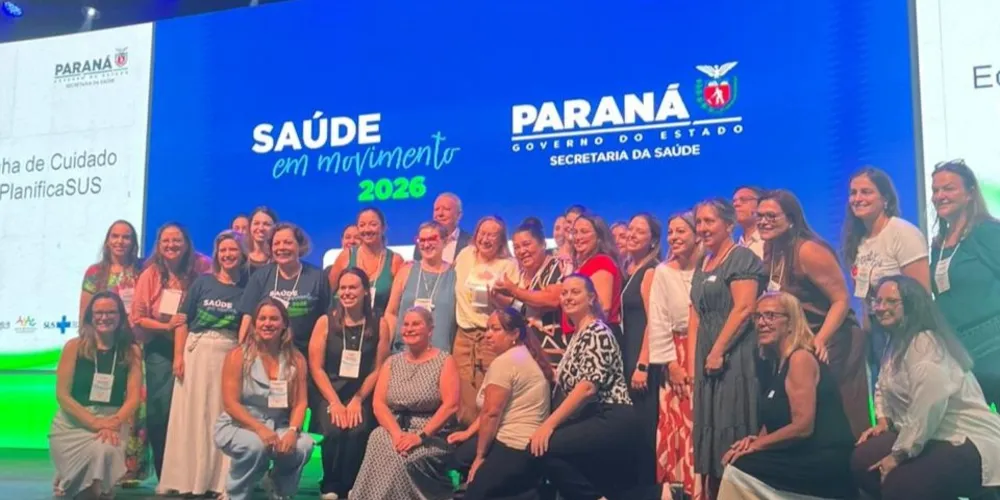 Conjunto de iniciativas  foram apresentadas ao longo do Encontro no trabalho intitulado “Educação permanente dos Agentes Comunitários de Saúde na Linha de Cuidado Materno Infantil”