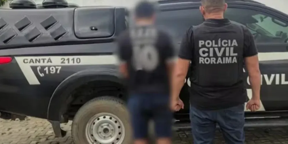 Suspeito foi localizado e detido por equipes policiais