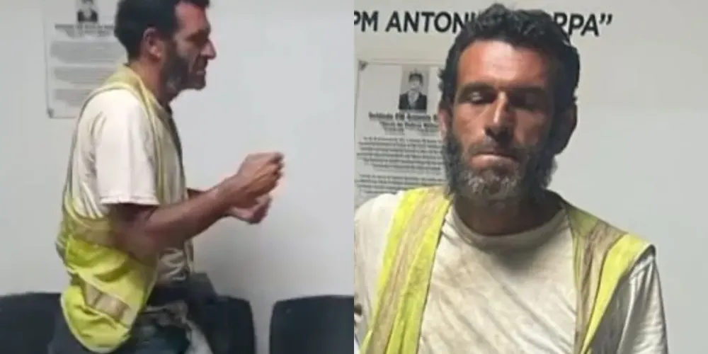 O professor declarou que deixou de ter contato com familiares após enfrentar problemas pessoais