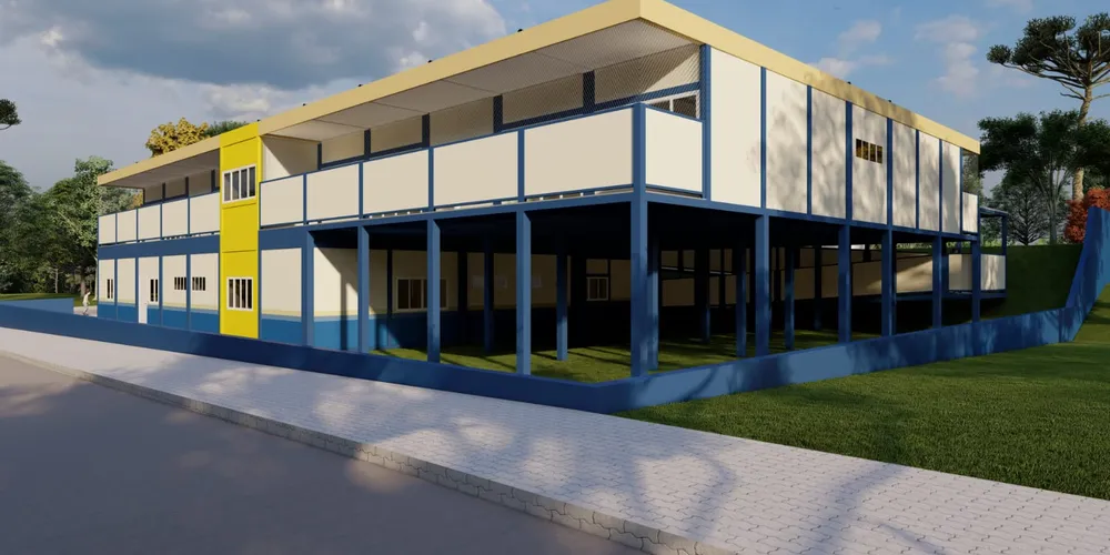 A obra teve início em dezembro do ano passado e deve ser concluída ainda este ano