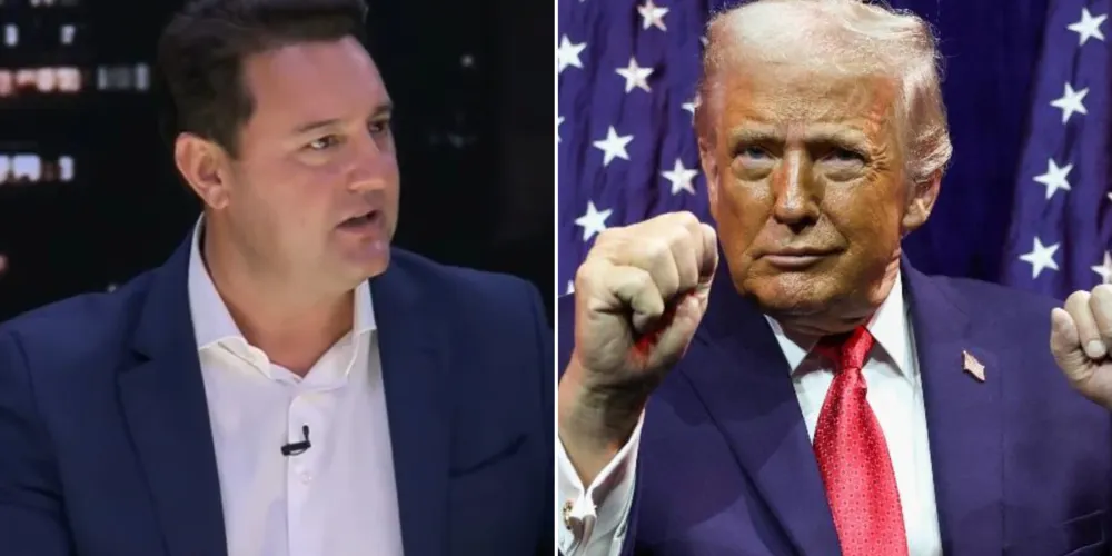 O governador do Paraná, Ratinho Junior, participou de uma entrevista no Canal Livre