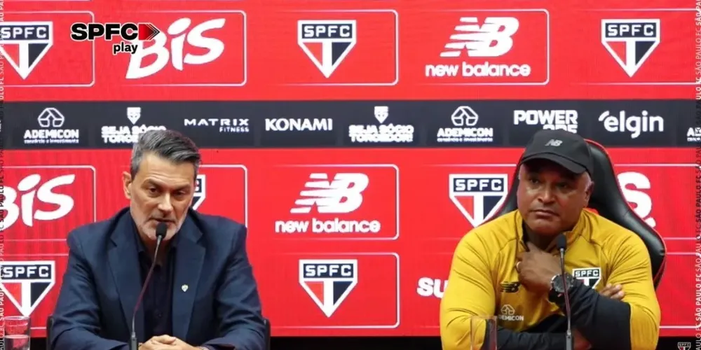 Rui Costa junto de Roger Machado