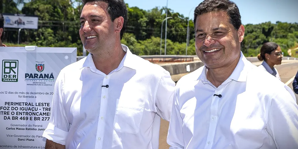 Ratinho Junior escolheu Sandro Alex como seu sucessor