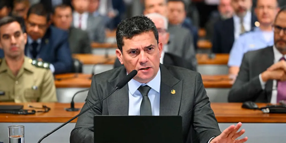 O senador e pré-candidato a governador do Paraná, Sergio Moro (PL)