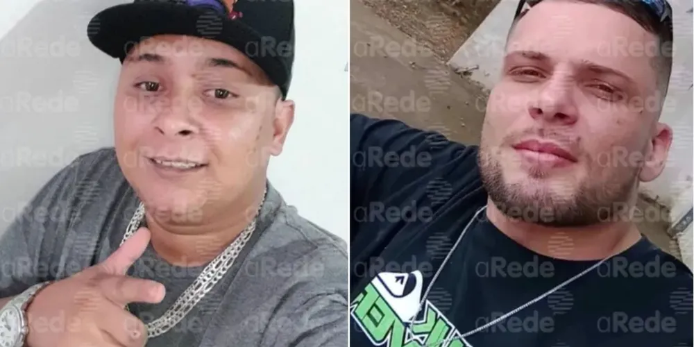 Bruno e Anderson, vítimas do duplo homicídio