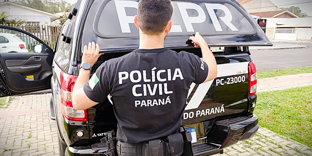 Agentes de segurança efetuaram a prisão em flagrante do suspeito