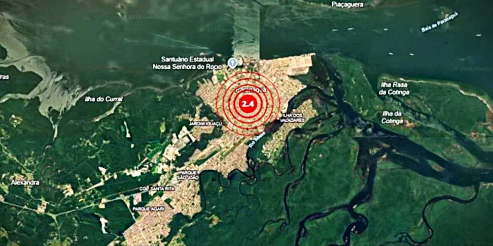 'Centro de Sismologia' detectou o terremoto no Paraná