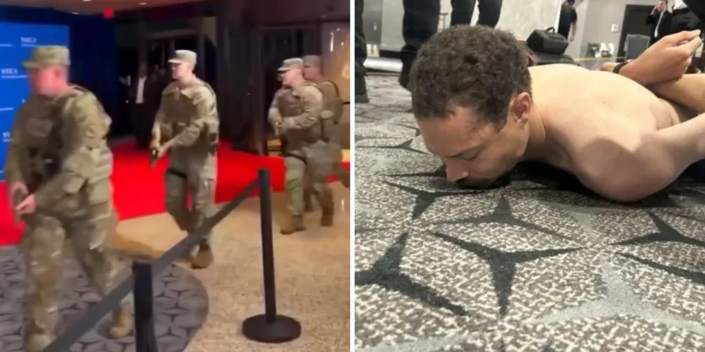 O suspeito foi identificado como Cole Thomas Allen, indivíduo de 30 anos