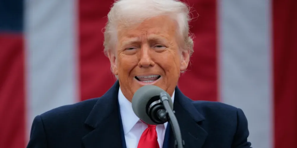 O presidente dos Estados Unidos, Donald Trump