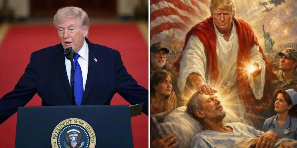 Imagem gerada por Inteligência Artifical não foi bem vista pela Igreja Católica